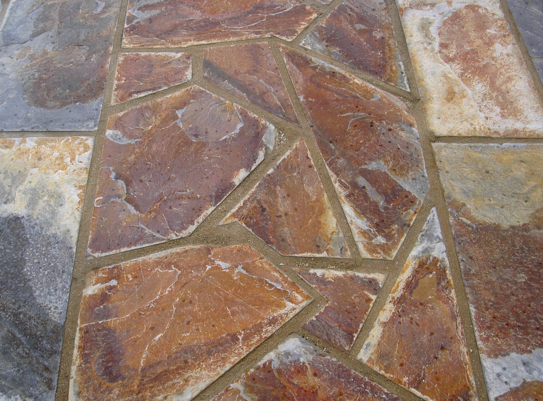 Polygonalplatten Schiefer "Antigua"