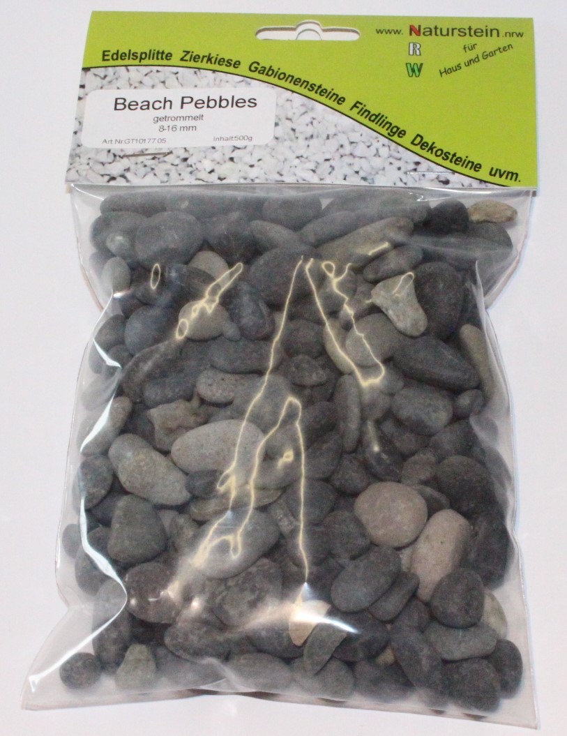 "Beach Pebbles" 8-16mm im 500g Beutel